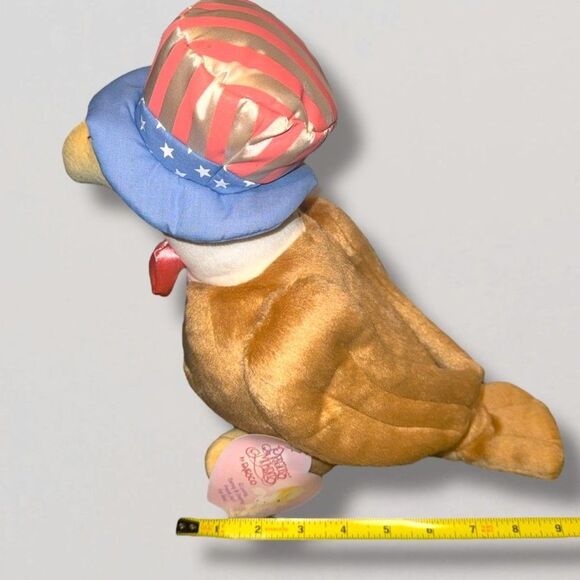 Precious Moments Uncle Sam American Eagle Plush 2002 12" - Picture 12 of 14
